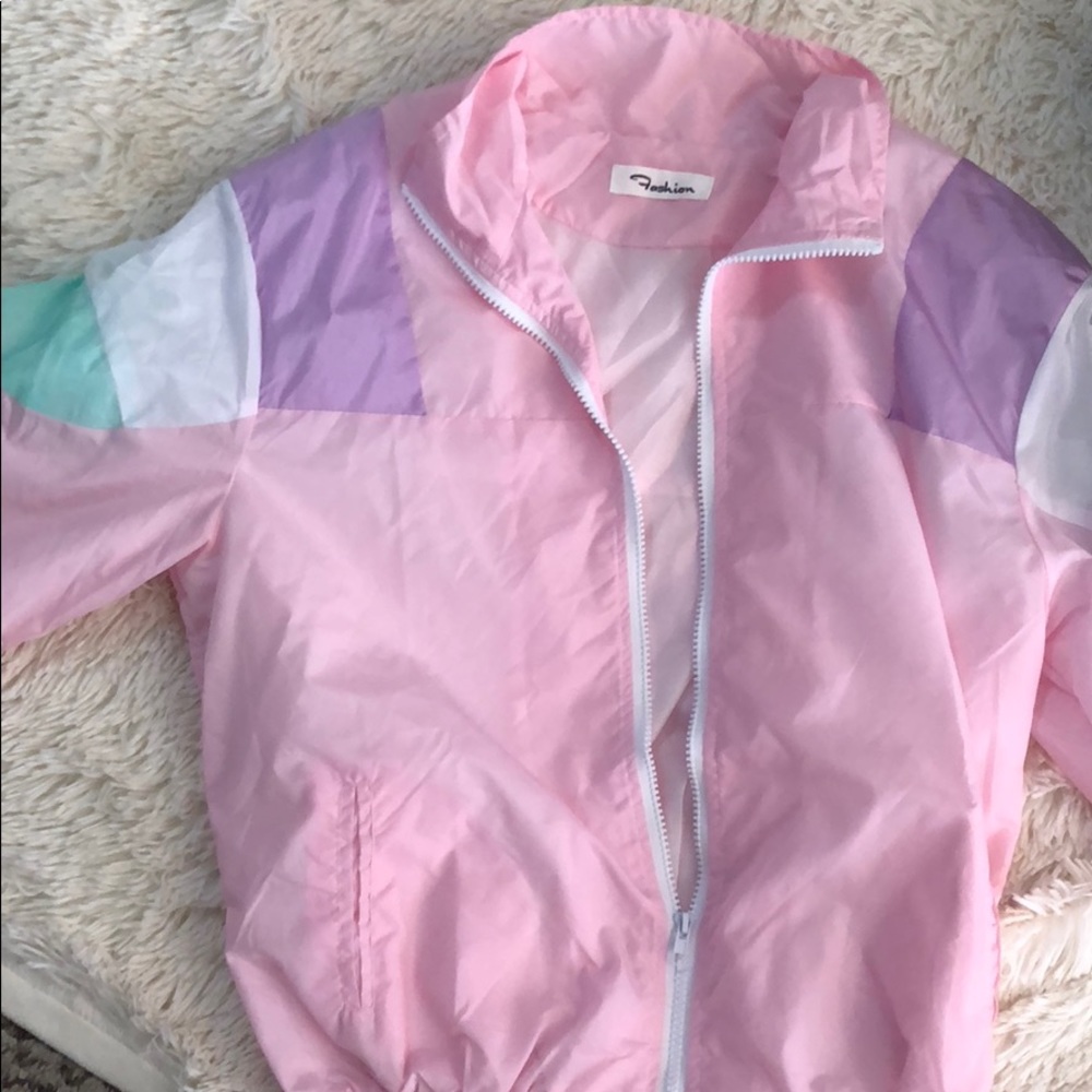 Pink sports wear